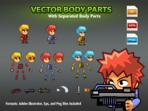 2D Game Character SpriteSheets 02 Screenshot 2