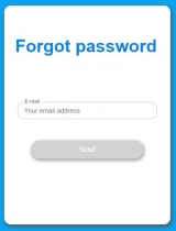 Angular - Login Forms Module - Blue Design Screenshot 7