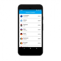 World Time - Flutter Mobile Application Screenshot 2