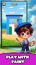 Paint Splash HTML5 Construct3 Game Screenshot 3