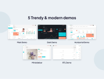 Flexy Vuejs Admin Dashboard Template Screenshot 4