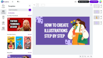 Graphica - AI-Powered Graphic Design Tool SaaS Screenshot 1