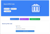 IFSC MICR Code Search Pro WordPress Plugin  Screenshot 4