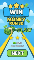 Money Run 3D - Hyper Casual Mobile Unity Game Screenshot 2